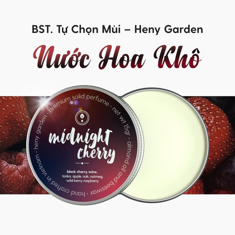 Nước Hoa Khô Nam Nữ Dạng Sáp 15Gr Heny Garden Tiện Dụng Nhỏ Gọn