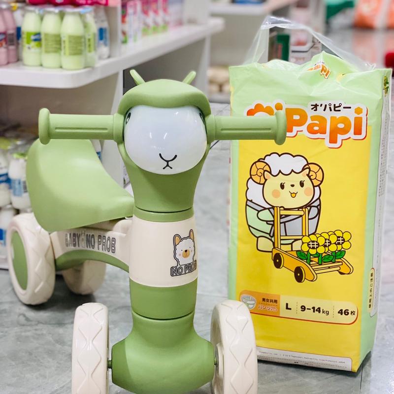 Tặng ngay xe chòi cừu khi mua 2 bịch bỉm opapi
