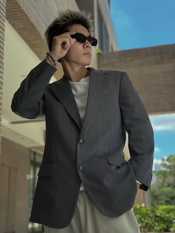 BLAZER NAM - HÀNG THANH LÝ - RANDOM  - 3 LỚP - ĐỆM VAI DÀY DẶN - ĐỆM NGỰC ĐẦY ĐỦ - Áo Menswear Jacket 1