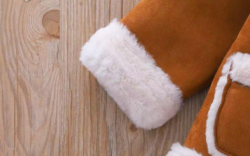 Product Introduction of Áo Khoác Bé Gái, Mùa Thu Và Mùa Đông, Lót Lông Cừu, Áo Khoác Lông Và Da Cho Trẻ Em, Quần Áo Mùa Đông Cho Em Bé, Áo Phong Cách Phương Tây, Hợp Xu hướng 16