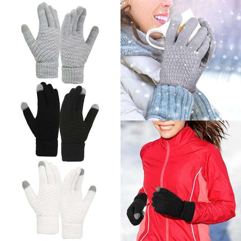 Product Introduction of Kids Winter Gloves, Chenille Knit Kids Gloves With Fleece Lining, Boys Touchscreen Toddler Gloves For Teens, Girls And Boys 22