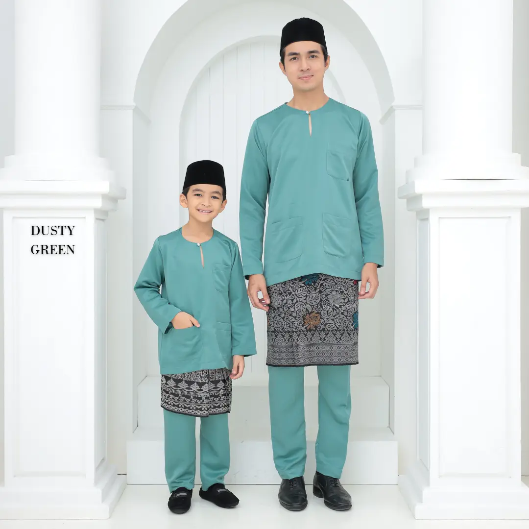 [READY STOCK] BAJU MELAYU TELUK BELANGA DEWASA & BUDAK EXCLUSIVE (3 POKET) PT2 Clothing Family Set Zafa Exclusive