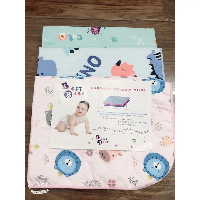 Tấm lót chống thấm Baby Plich 3 lớp dành cho bé 1