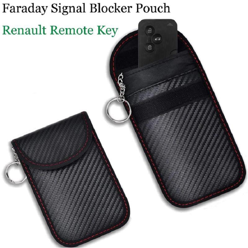 Car Key Case, Car Key Cover, RFID Blocking Key Holder, Key Storage Bag for Car Key (1 Count) 5