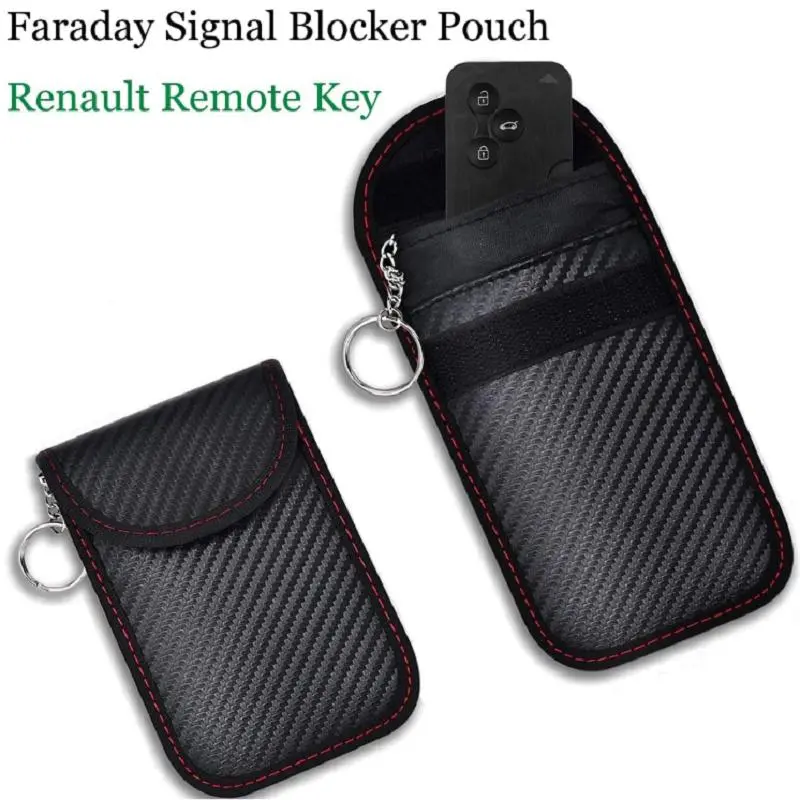 Car Key Case, Car Key Cover, RFID Blocking Key Holder, Key Storage Bag for Car Key (1 Count) 5