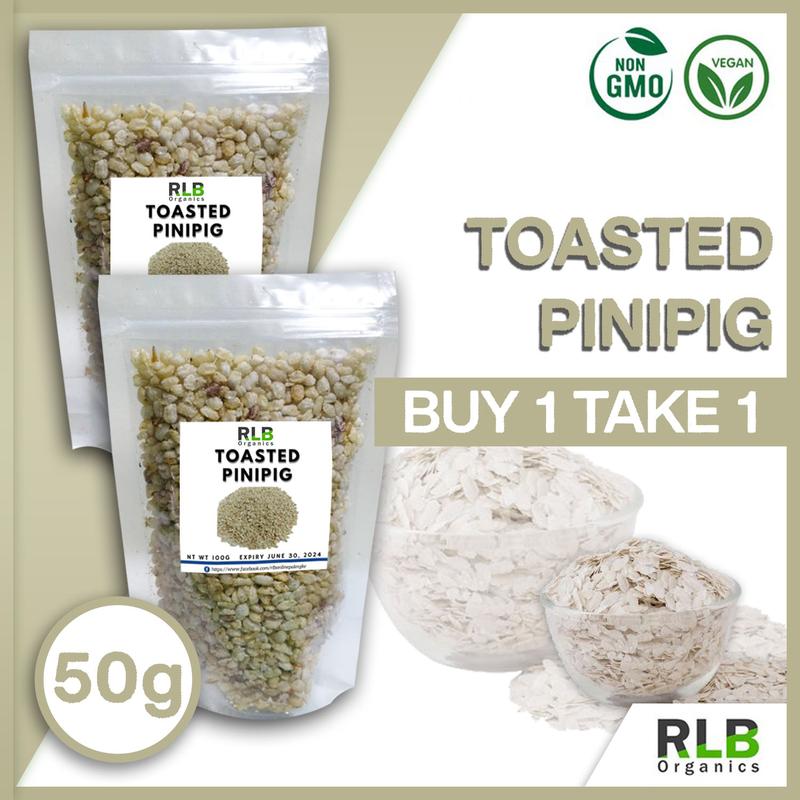 Buy 1 Take 1 - 50 grams Pinipig Toasted Cooked Pinipig Halo-Halo ...