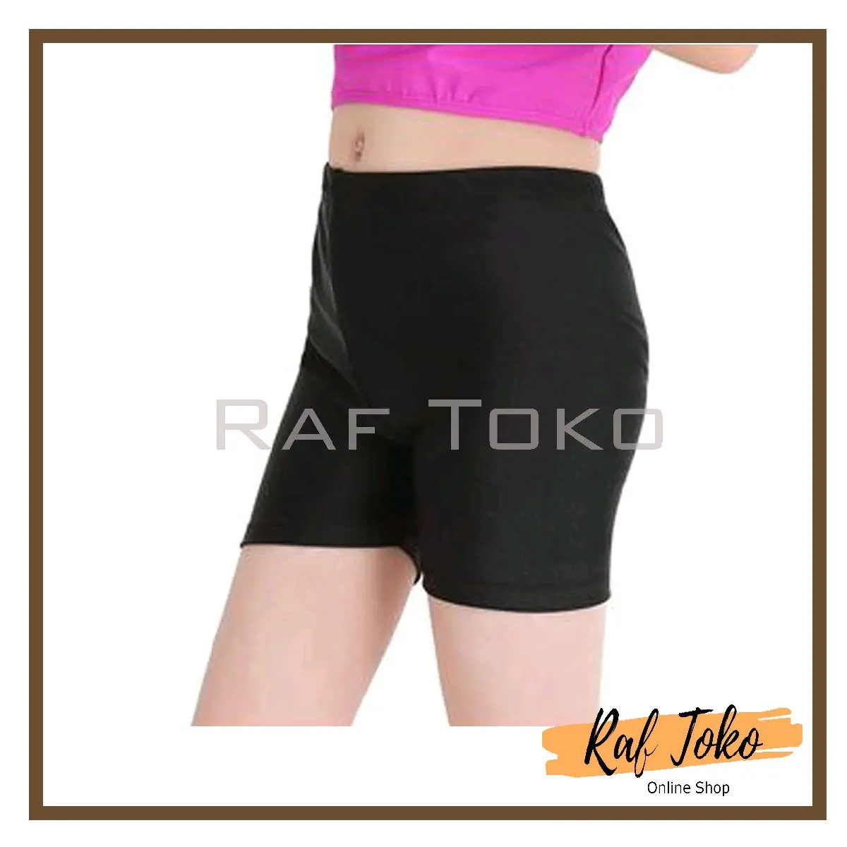 short Legging Pendek Shorts Spandex Wanita Celana