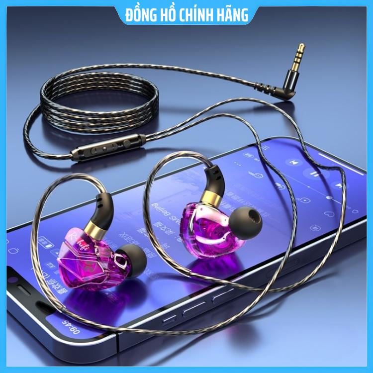  Tai nghe có dây S16   S2000 chân cắm 3.5mm âm thanh Hifi siêu bass  tặng kèm bao tay game 