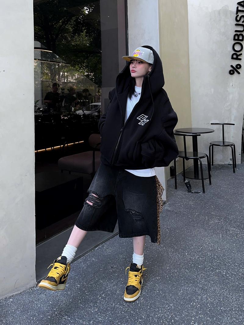 Product Introduction of [DEAL MỞ BÁN] ÁO KHOÁC HOODIE ZIP "NK"  / FROMBOXY - N.E.K.K 21
