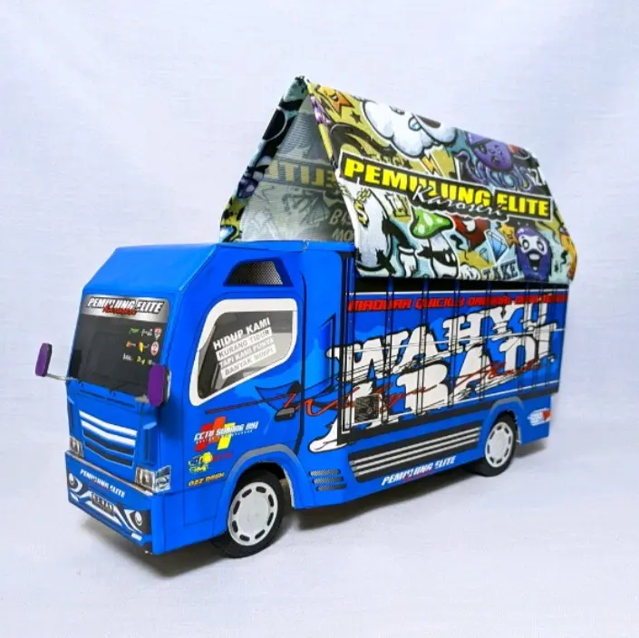 TRUK OLENG WAHYU ABADI FULL SET LAMPU TERPAL FULLSET Set Hadiah Control 1