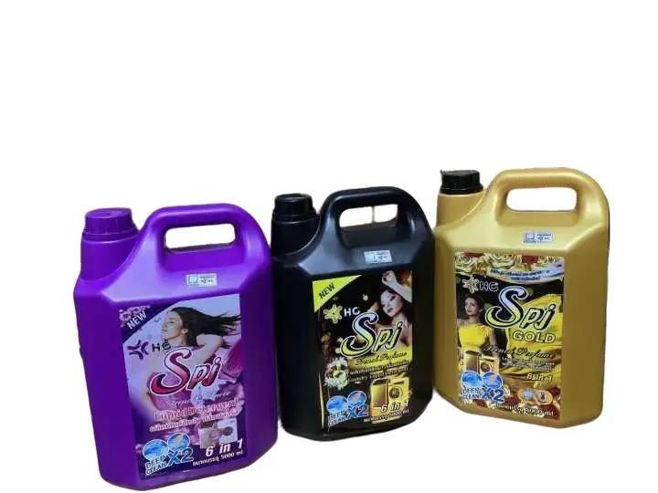 Nước giặt xả 6in1 hương nước hoa SPJ Thái Lan can 5000ml | Làm sạch 1
