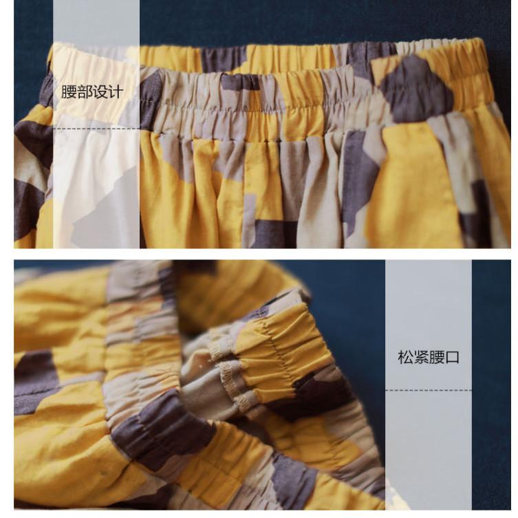 Quần Harem, Hàng Mới Về Với Chất Liệu Cotton, Mỏng Và Bó Sát, Quần Rộng Thùng Thình In Họa Tiết, Ngoại Cỡ, Quần Thường Ngày Vải Lanh Và Cotton, Dáng Rộng Vừa Vặn, Thích Hợp Cho Mẹ, Quần Cropped, [3595 Lặp Lại] quần  xanh  đen quần  ống  rộng  xám  tiêu 8