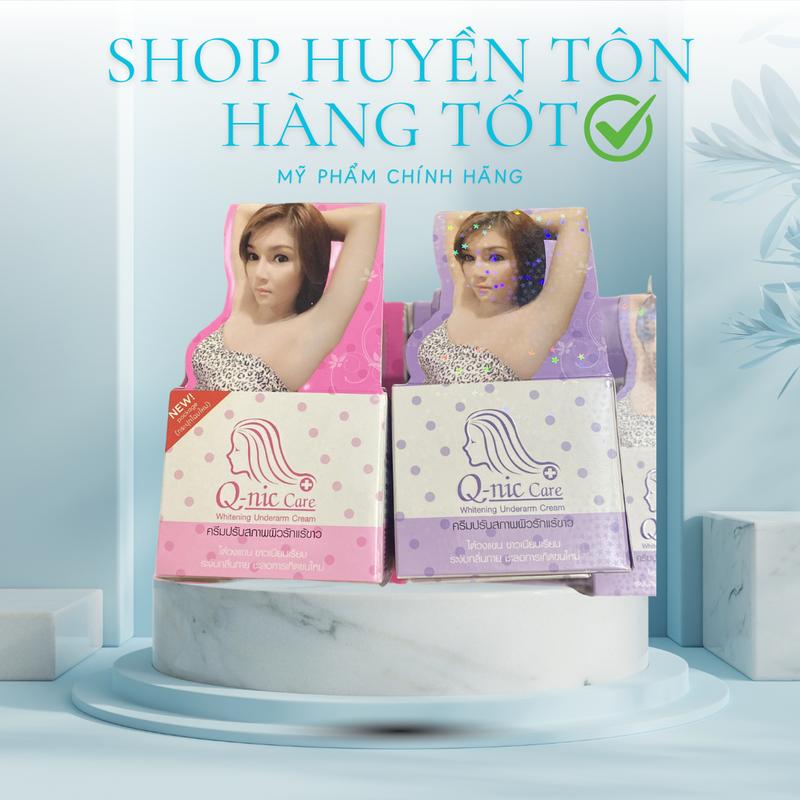 Kem Qnic care thái mẫu mới hủ 15g dưỡng body làm đẹp da cải thiện mùi cơ thể dưỡng da body