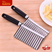 Gambar Kitchen Balance Pisau Pemotong Kentang Zigzag Alat Potong Keripik Sayur Buah Bergelombang Stainless Steel 1103 - Pisau Potong Kentang dari Kitchen Balance Kota Administrasi Jakarta Utara 5 Tokopedia