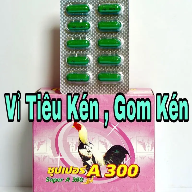 Vỉ Tiêu Kén A300 Chuyên Cho Gà - Tặng Bịt Mỏ 0