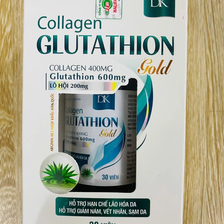 Collagen Glutathion thực phẩm hỗ trợ giảm nhăn làm đẹp da