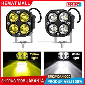 Lampu Tembak Sorot Laser Gun LED VINYX D4 Motor Mobil Sorot 40Watt Lasergun 40W 40 Watt 40w 12V 24V Lampu Tembak Sorot Mobil Motor Super Terang LED Worklight
