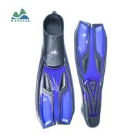 Gambar Mounsea Pelindung Olahraga Hitam Biru Long Flippers For Diving Snorkeling Men - blue, S dari Mounsea Official Store Kota Tangerang 2 Tokopedia