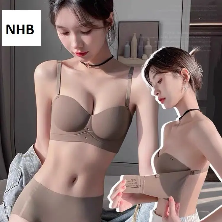 (LÙI 1 SIZE) Áo Lót Nữ Đúc Su nâng ngực mút đệm 2.5cm mềm mại thoáng mát tôn vòng 1 gợi cảm AN97, Áo bra nữ cúp ngang bản lưng to che mỡ lưng mỡ nách 0