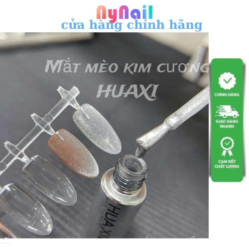  Top Mắt Mèo Kim Cương Huaxi 9D  Sơn Gel Mắt Mèo Kim Cương Huaxi 