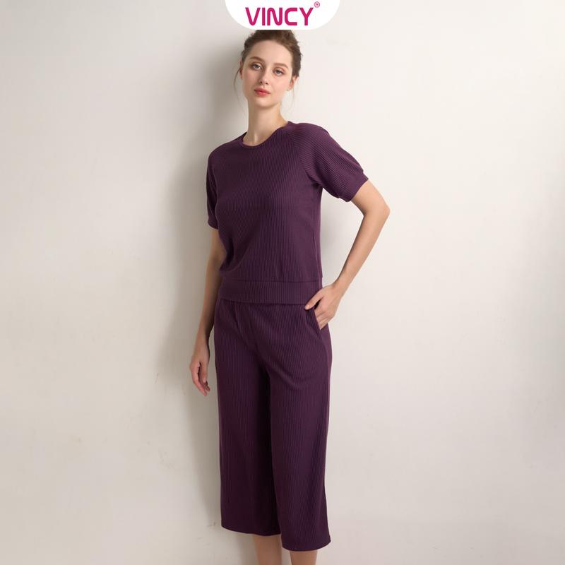  Bộ Quần Áo Thun Lửng Nữ Vincyhomewear BTL030W31 