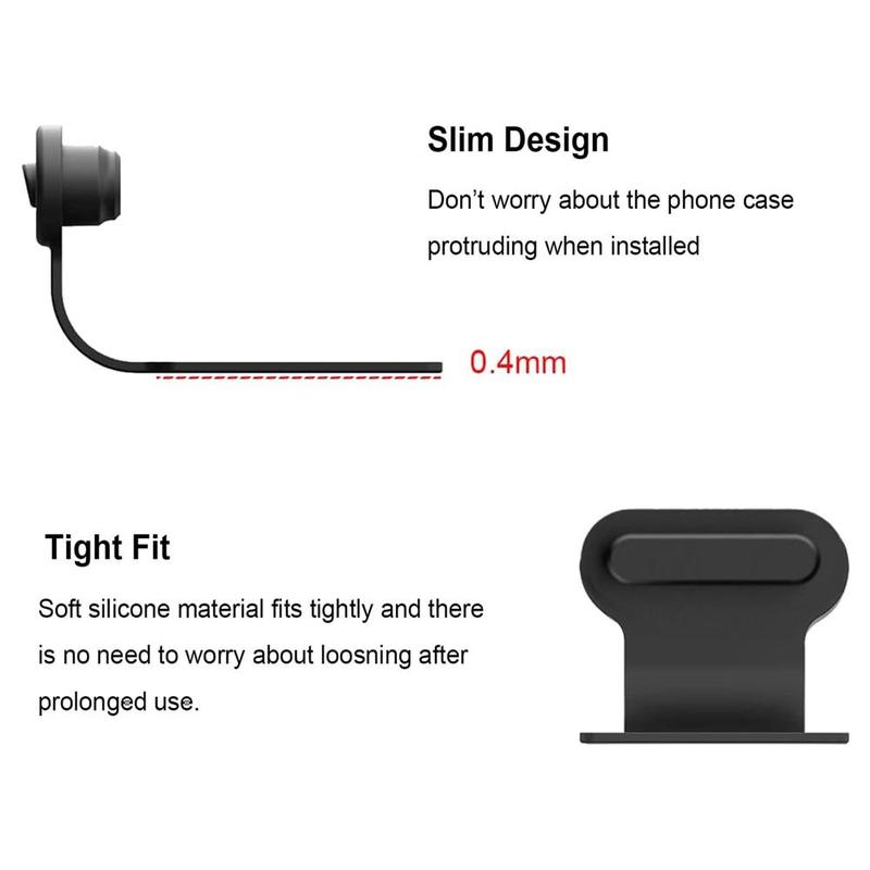 Dust Plug For iPhone Charger Port /USB C Charger Port, Mobile Phone Charging Port Anti Dust Cover, Cell Phone Accessories 3