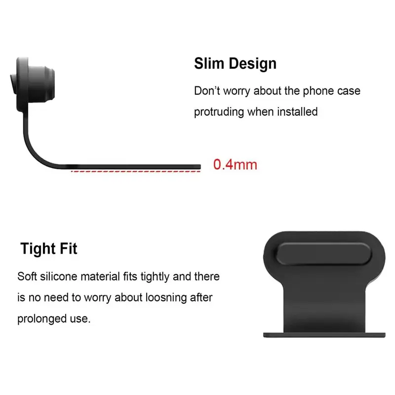 Dust Plug For iPhone Charger Port /USB C Charger Port, Mobile Phone Charging Port Anti Dust Cover, Cell Phone Accessories 3