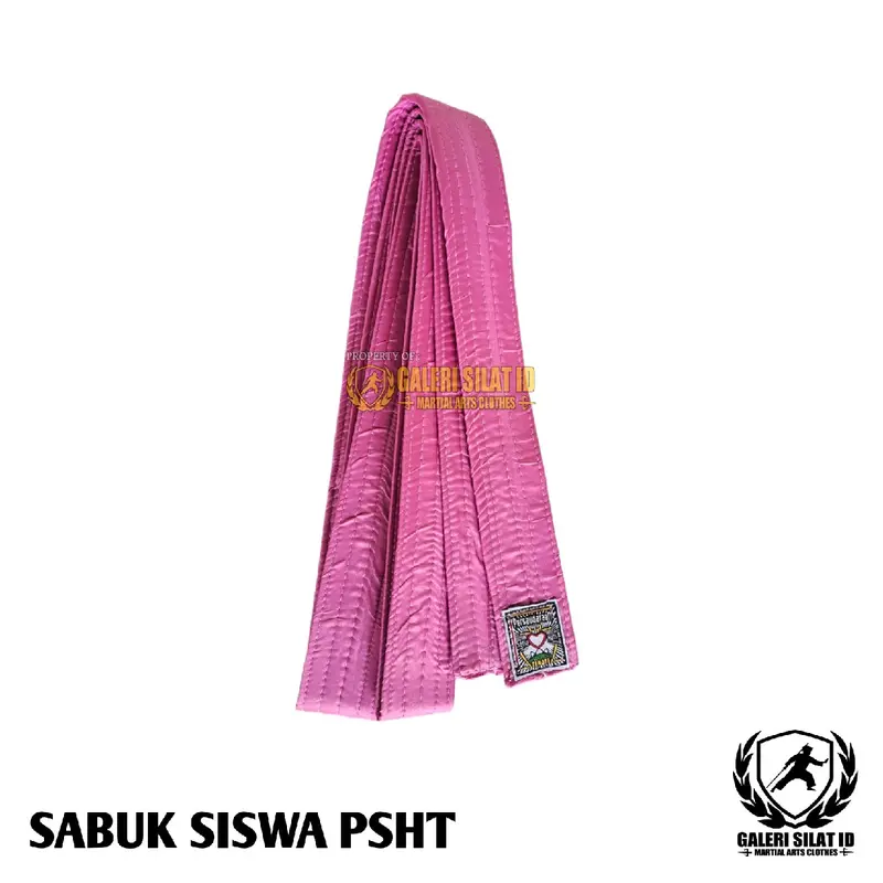 Sabuk Siswa PSHT - Sabuk Tingkatan Siswa Logo PSHT - Sabuk Siswa PSHT Warna Lengkap 4