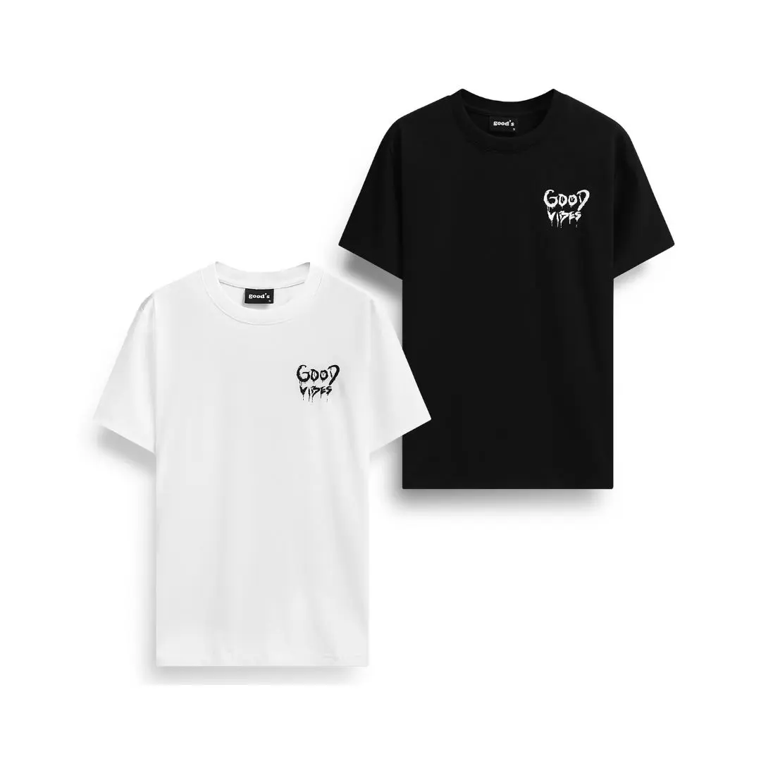 Áo Thun Basic Menswear 2 Màu Logo In Nhiệt Cotton Thoáng Mát, Thấm Hút Mồ Hôi - 4TC1018