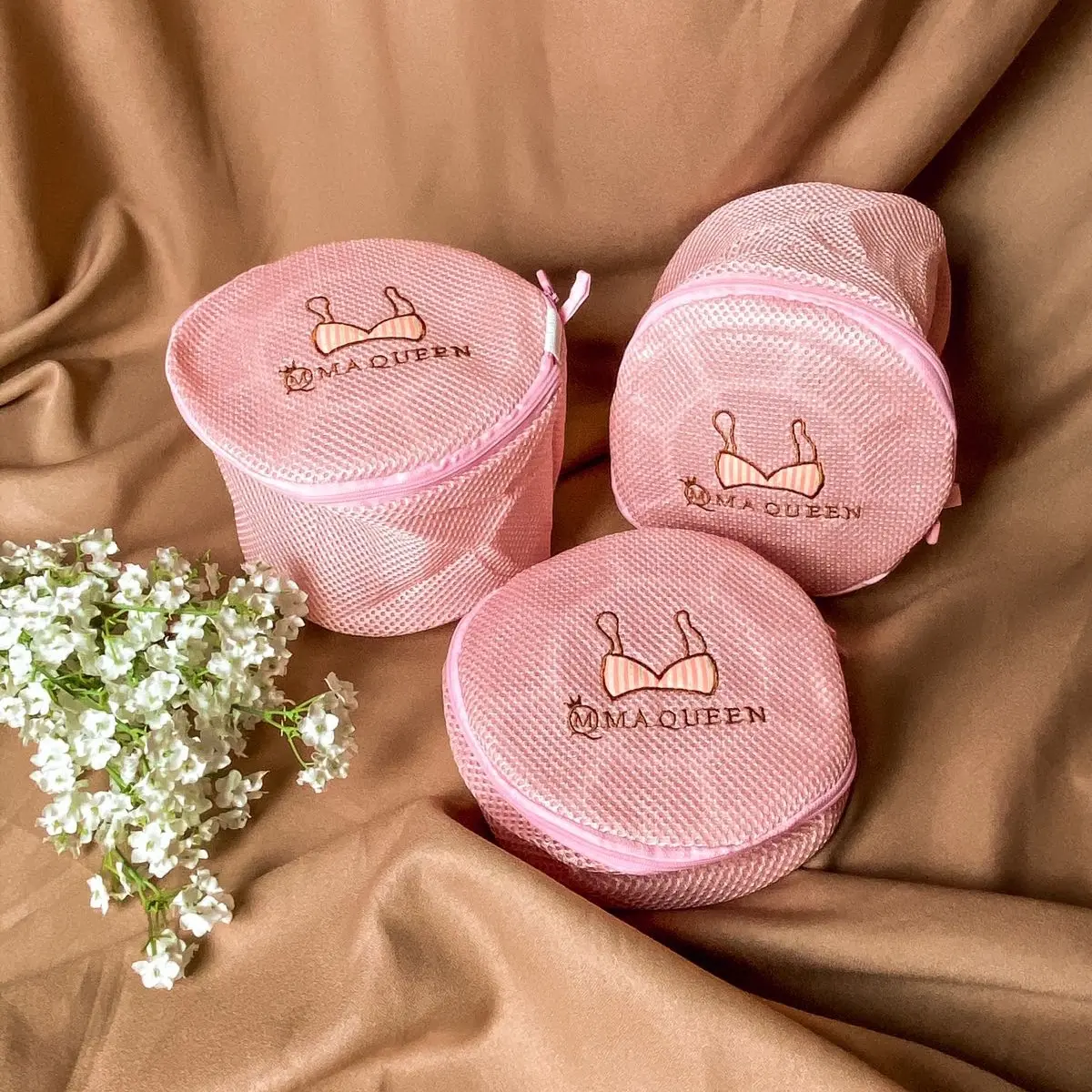 premium laundry bag maqueen (untuk mesin cuci baju satin rajut renda celana dalam beha )