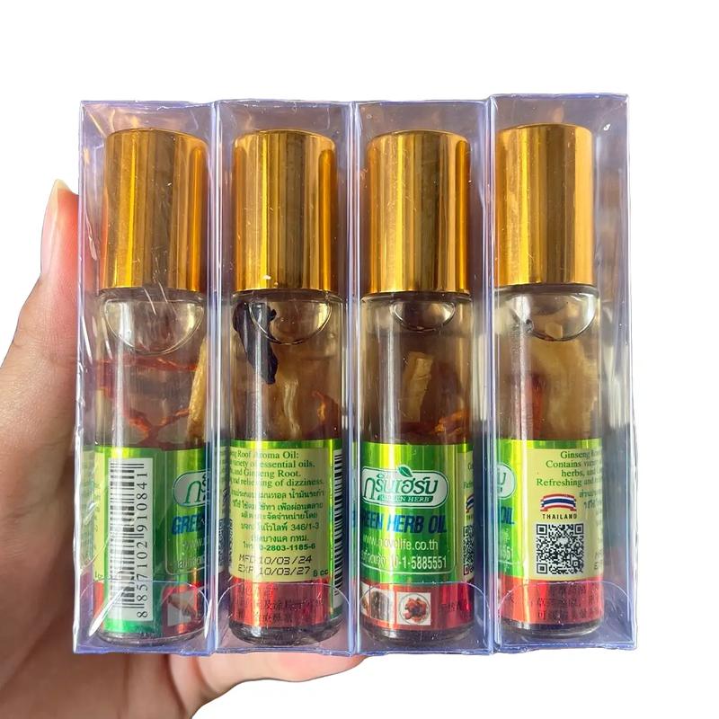 Dầu sâm lăn thảo dược 6chai 8ml dầu  sức dauthai nóng