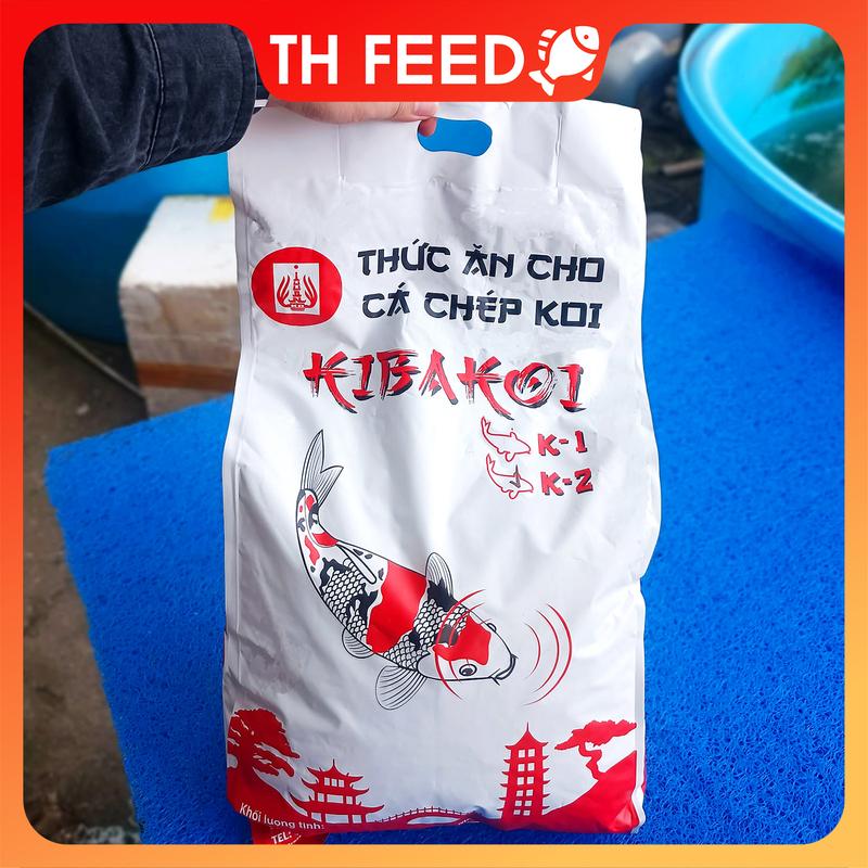 5kg Cám Cá KOI KIBAKOI 6mm Cho Cá Koi Tăng Size Lên Màu Chất Lượng Tốt Bổ Sung Vitamin Khoáng Và Tảo Spirulina