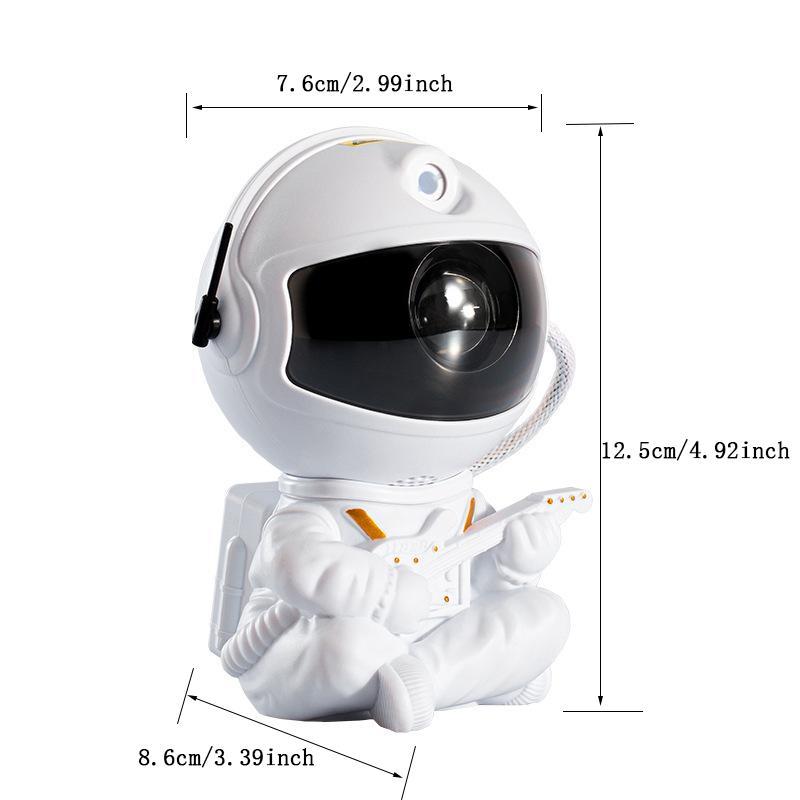 Projector Night Light, Astronaut Shape Design Starry Sky Projector Lamp with Remote Control, USB Plug-in Decorative Light for Bedroom, Car, Home, Party 1