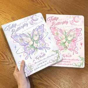 Kupu-kupu Ungu Butterfly iPad Case for RedMI Pad Pro Pad SE 11inch Mi5 6 6S Pro TPU Soft Side Case iPad Pro 11 inch  Auto Wake Sleep With Cover Case With Slot Pen