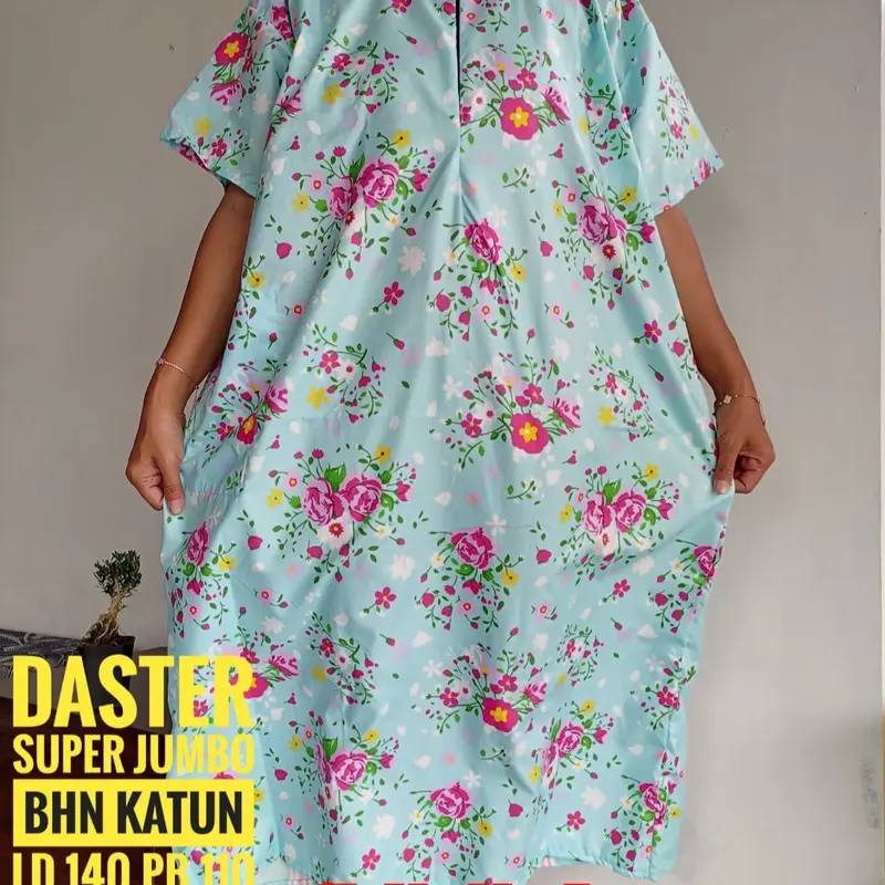 4pcs daster super jumbo katun paket usaha daster extra jumbo Busui 3