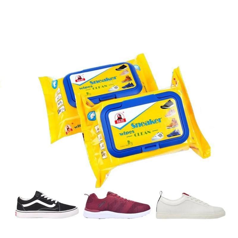 Khăn giấy ướt lau giày Sneaker Wipes Clean siêu sạch 6