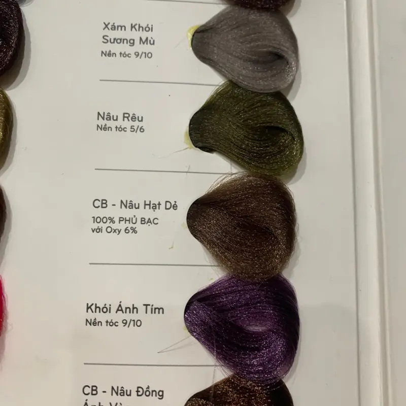 Màu nhuộm cân bằng, HT 36 Maiqeix ( ko oxy) 8