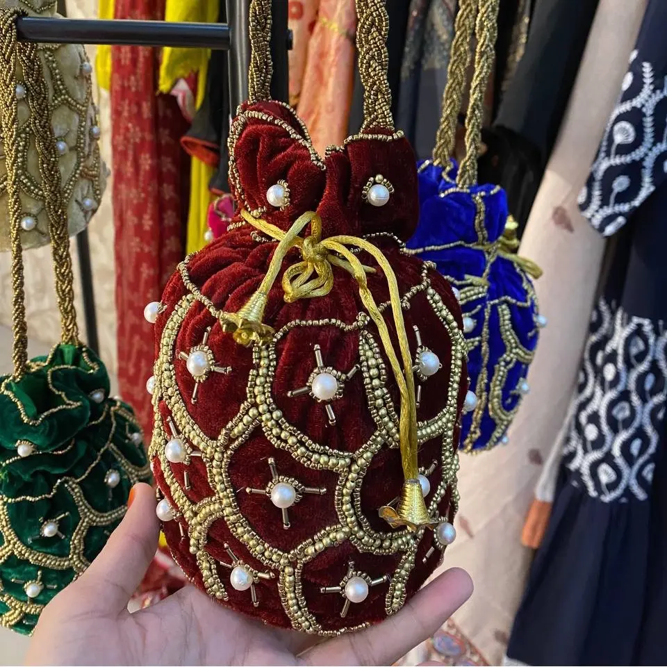 Tas india pesta ori clutch full colour