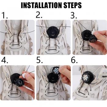 Tali Sepatu Putar Automatic Rotating Shoelace Buckle - UT703 2