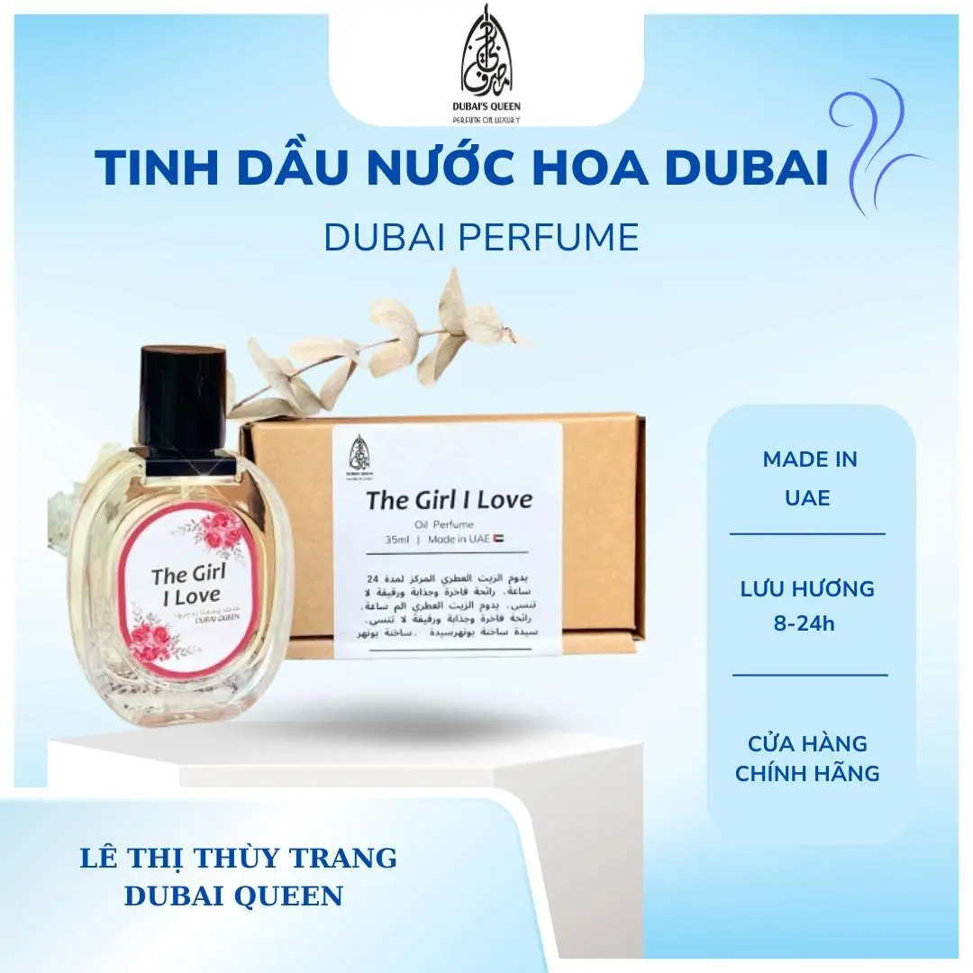 Tinh Dầu Nước Hoa The Girl I love