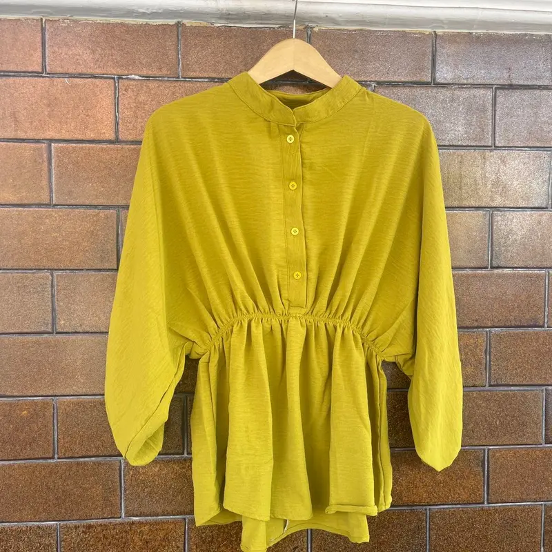 ISYANA BLOUSE RAYON CRINGKEL AIRFLOW PREMIUM Polos 3