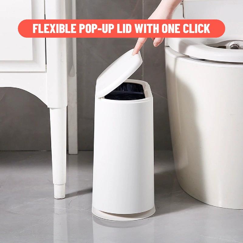 Product Introduction of Koala Home Rubbish Bin-for Bathroom/Toilet/Kitchen/Living Room Slim Gap Trash Can Waste Bin Dustbin Trash Bin 10