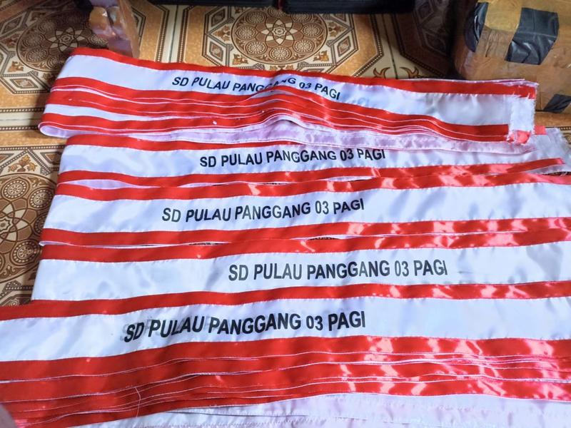 Product Introduction of Selempang Selendang Upacara Sekolah Custom Nama Elegan Kain 2