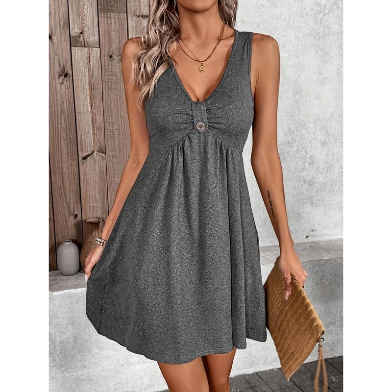 Casual Street Solid Color Knotted Sloping Shoulder One Step Skirt Dresses Casual Street Solid Color Knotted Sloping Shoulder One Step Skirt Dresses