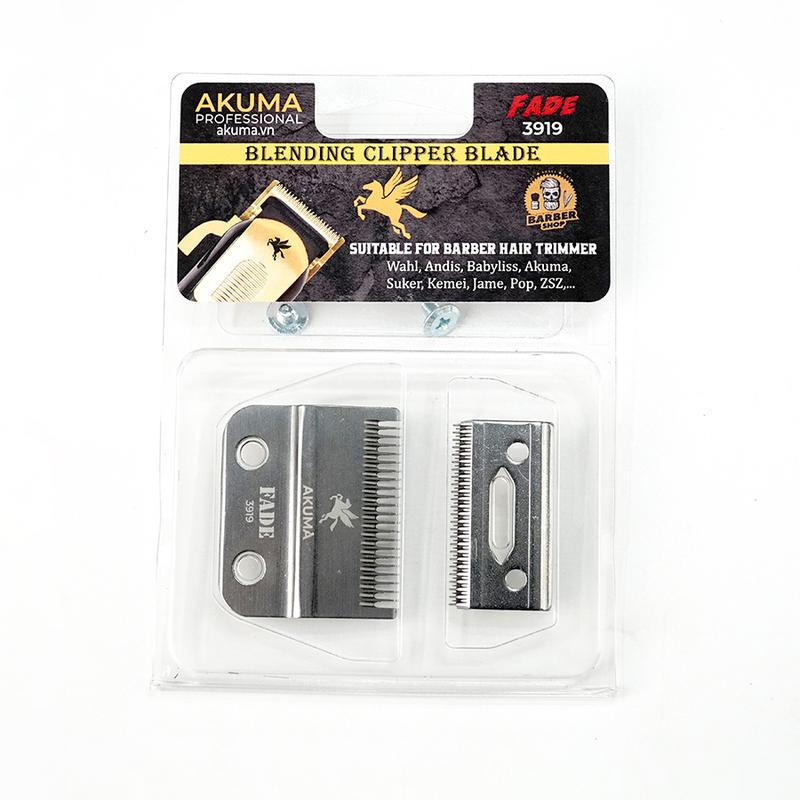  Lưỡi tông đơ AKUMA 3919 – Lưỡi kép chuyên Fade Skincare 