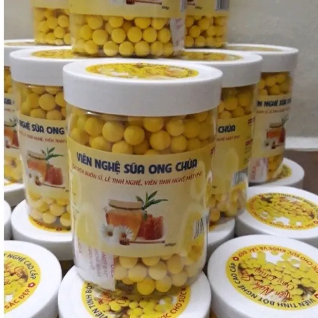 Viên nghệ mật ong sữa ong chúa Hộp 500gr