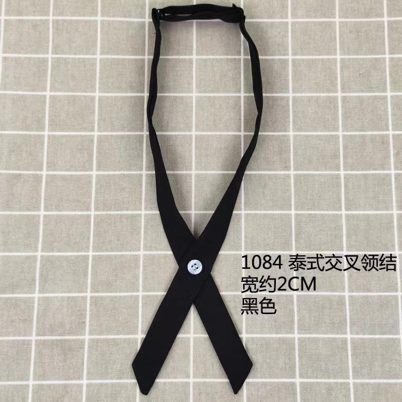 Product Introduction of Solid color JK tie without tie collar flower uniform accessories 7