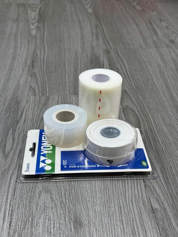 Bộ Combo Quấn Cán Yonex Hàng Nội Địa Trung + Cuốn Cốt + Cuộn PE Chống Thấm Cho Anh Em Lông Thủ! Vợt Cầu Lông Cầu Lông Cán Vợt Bi - Sport