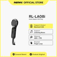 Gambar Remax RL-LA08i Adapter Audio Dual iPh dengan Loop Jari untuk Game Output 2A Material ABS+TPE Dengan Indikator - Original dari RemaxIndonesiaOfficial Kota Administrasi Jakarta Barat 1 Tokopedia