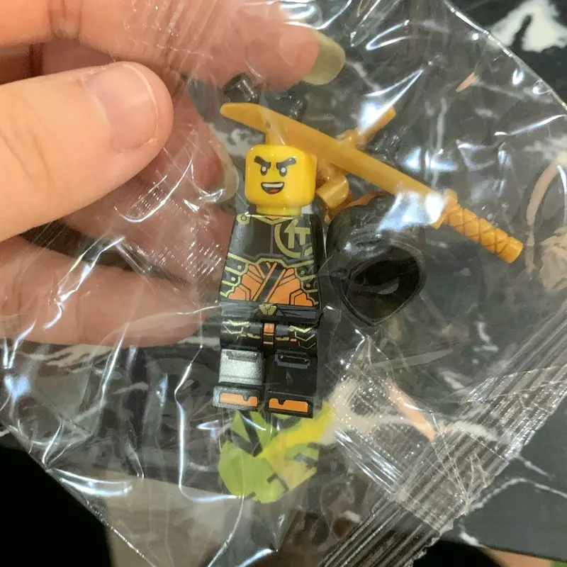 [Tặng 1 mini] Đồ chơi lắp ráp ninja go giáp nguyên tố của Cole 11806 9206 Xếp Hình Bộ Lắp Ráp Tháo Lắp Toy robot mech ninjago  mech 2